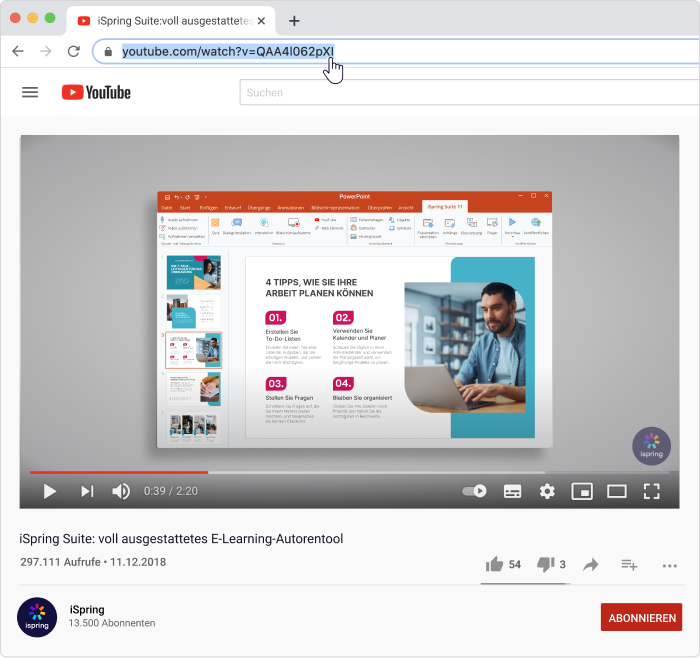 YouTube-Video in PowerPoint einfügen