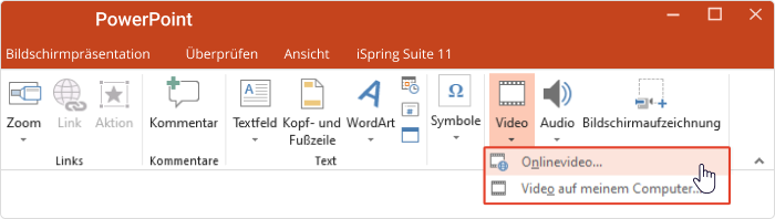 YouTube-Video in PowerPoint einfügen