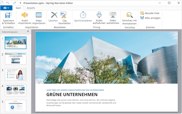 Lernvideo erstellen mit iSpring Suite